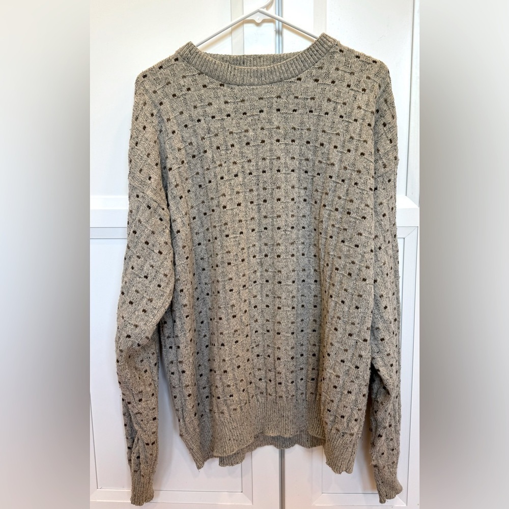 Croft and Barrow Men’s Vintage Sweater. Size Large. 80s 90s y2k grandpa dad - Picture 1 of 2